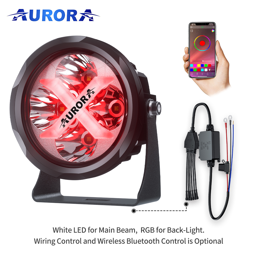 Aurora 4" Led round light
