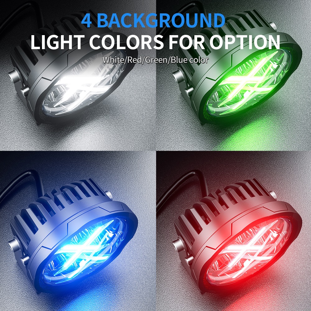 Aurora 4" Led round light 2