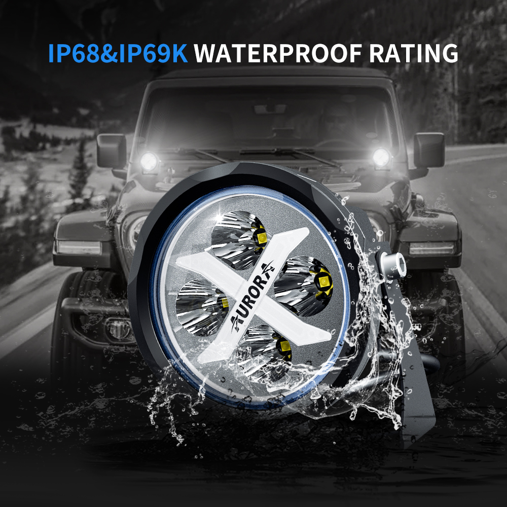 Aurora 4" Led round light 4