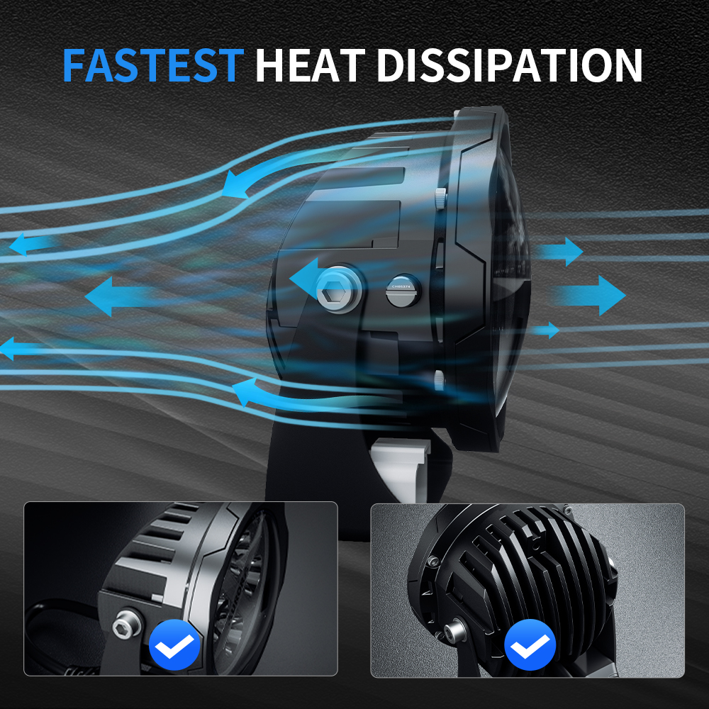 Aurora 4" Led round light 5